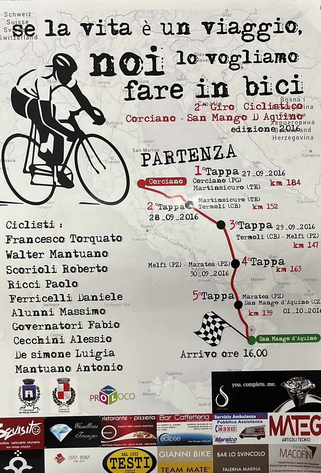 Seconda edizione 2016